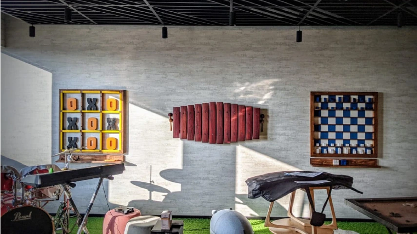Wallmounted Xylophone